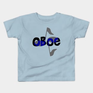 Oboe Notes Kids T-Shirt